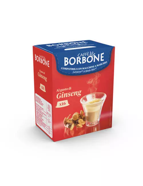 96 capsule Borbone Caffè al Ginseng compatibili con tutte le macchine a  Marchio Lavazza A Modo Mio ® - Caffè Delli Paoli by E-Coffee S.R.L.S