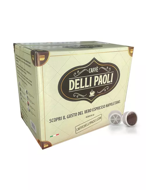 50 capsule compatibili Nespresso Gold - Caffe Poli